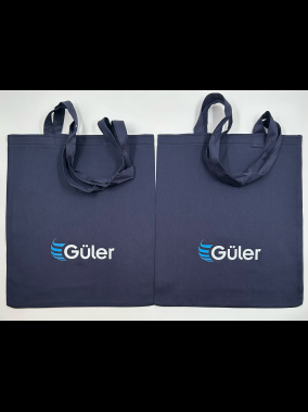 190gr Gabardin Pamuklu Renkli Kumaş Bez Çanta (35x40 cm) – 70 cm Askılı