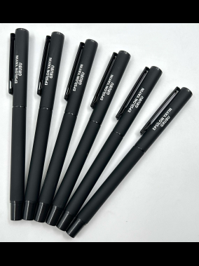 Kapaklı Metal Roller Kalem Süper Jel Refil