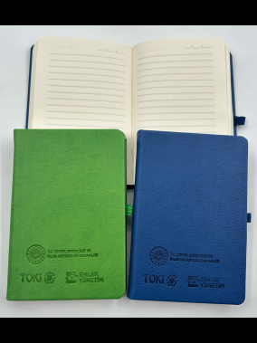 9 x 14 cm Termo PU Sert Kapaklı Cep Boy Tarihsiz Defter 160 Sayfa 60 gr Holmen Krem İç Kağıt Çizgili Lastikli Kalem Tutuculu Ekonomik Model