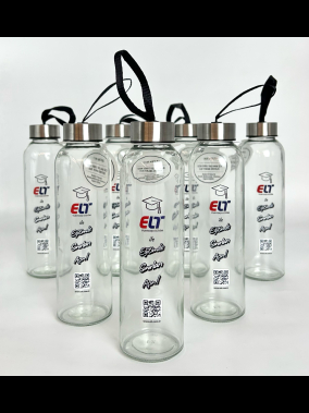 500 ml Cam Matara Şu Şişesi Kılıfsız