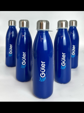 650 ml Renkli Cam Su Şişesi