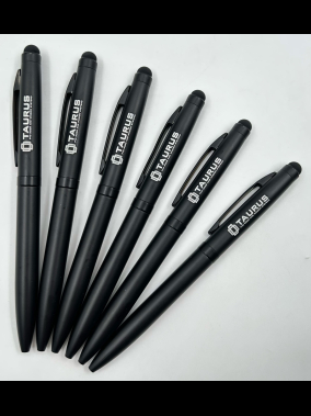 Metal Touchpen Çevirmeli Tükenmez Kalem