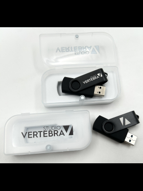 32 GB USB 3.0 Renkli Baskı Döner Metal Başlıklı USB Bellek