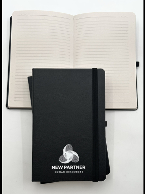 13 x 21 cm Termo PU Sert Kapaklı Tarihsiz Defter, 160 Sayfa, 70 gr. Nostaljik Çizgili İç Kağıt, Esnek Lastikli, Kalem Tutuculu