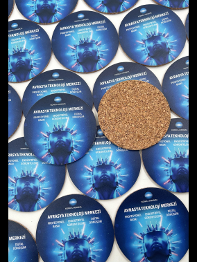 Özel Üretim Emici Karton Bardak Altlığı