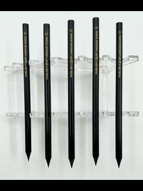 Natural  Yuvarlak Siyah Latalı Kurşun Kalem