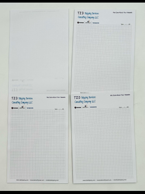 Üstten Tutkallı Bloknot