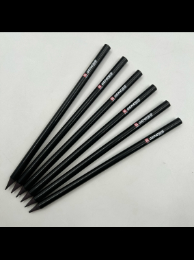 Natural  Yuvarlak Siyah Latalı Kurşun Kalem