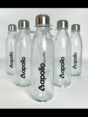 650 ml Renkli Cam Su Şişesi