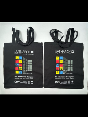 190gr Gabardin Pamuklu Renkli Kumaş Bez Çanta (35x40 cm) – 70 cm Askılı