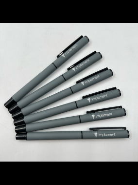 Kapaklı Metal Roller Kalem Süper Jel Refil