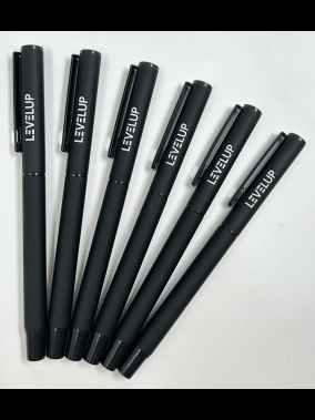 Kapaklı Metal Roller Kalem Süper Jel Refil