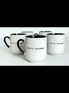 Süblimasyon Porselen Kulbu ve İçi Renkli Kupa Bardak Kutulu - Logo Baskılı