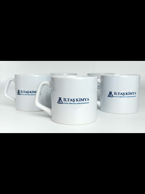 Porselen Süblimasyon Kısa Promosyon Kupa Bardak - Kutulu