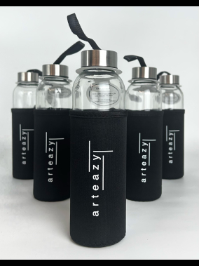 500 ml Kılıflı Cam Şişe