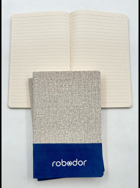 12,5 x 20 cm Termo PU Yumuşak Kapaklı Tarihsiz Defter, 160 Sayfa, 60 gr Holmen Krem Çizgili İç Kağıt