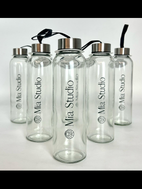 500 ml Cam Matara Şu Şişesi Kılıfsız