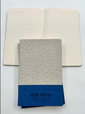 12,5 x 20 cm Termo PU Yumuşak Kapaklı Tarihsiz Defter, 160 Sayfa, 60 gr Holmen Krem Çizgili İç Kağıt
