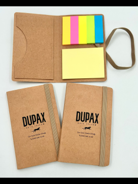 Geri Dönüşümlü Lastikli Cep Notluğu