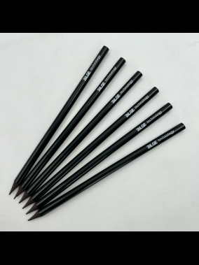 Natural  Yuvarlak Siyah Latalı Kurşun Kalem