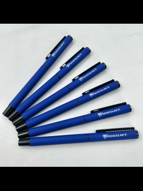 Kapaklı Metal Roller Kalem Süper Jel Refil