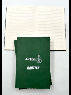 14 x 21 cm Termo Deri Yumuşak Kapaklı Tarihsiz Defter 196 Sayfa 80 gr Krem Çizgili