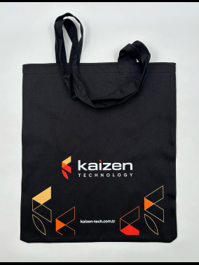 190gr Gabardin Pamuklu Renkli Kumaş Bez Çanta (35x40 cm) – 70 cm Askılı