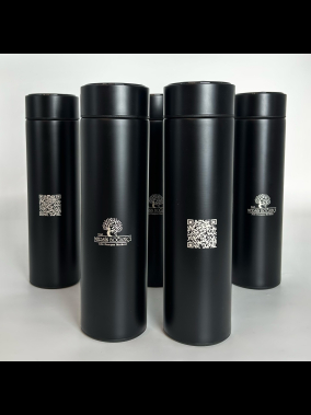 450 ML Isı Derecesi Gösteren Dijital Göstergeli Çelik Termos