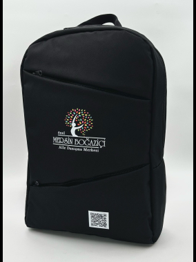 Stoklu Özel Üretim Ekonomik Promosyon Laptop Bölmeli Sırt Çantası