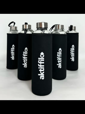 750 ML H2o Kılıflı Cam Matara