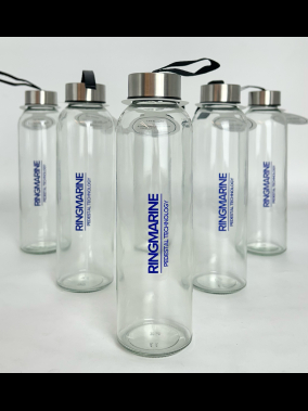 500 ml Cam Matara Şu Şişesi Kılıfsız