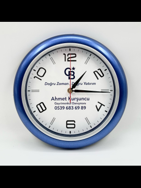  28 cm Plastik Duvar Saati