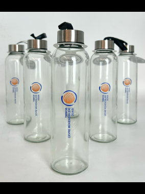 500 ml Cam Matara Şu Şişesi Kılıfsız