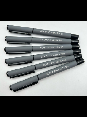 Kapaklı Rubber Gövde Metal Roller Kalem