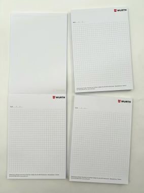 Üstten Tutkallı Bloknot