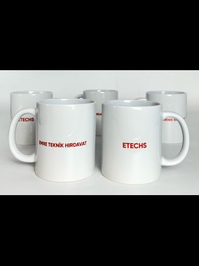 Porselen Süblimasyon Klasik Silindir Promosyon Kupa Bardak - Kutulu