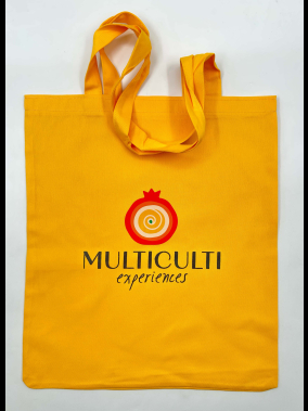 190gr Gabardin Pamuklu Renkli Kumaş Bez Çanta (35x40 cm) – 70 cm Askılı