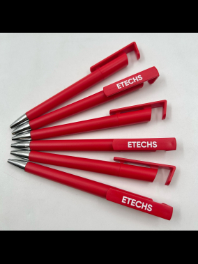 Telefon Standlı  Plastik Tükenmez Kalem