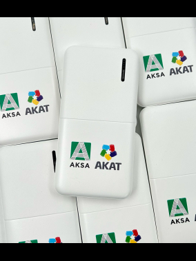 10.000 mAh Kompakt Gövde Çift USB Powerbank