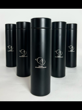 450 ML Isı Derecesi Gösteren Dijital Göstergeli Çelik Termos