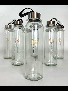 500 ml Cam Matara Şu Şişesi Kılıfsız