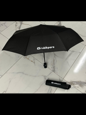 8 Panel Rubber Saplı Otomatik Mekanizmalı Şemsiye