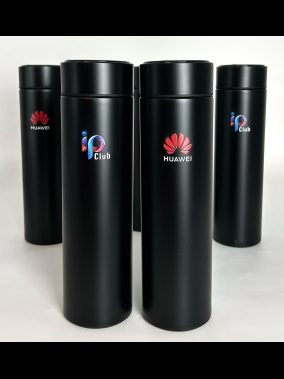 450 ML Isı Derecesi Gösteren Dijital Göstergeli Çelik Termos