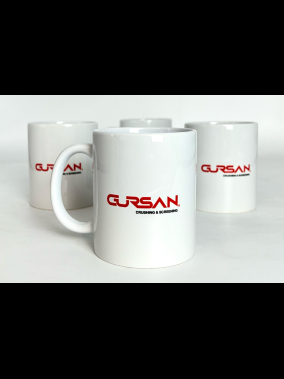 Porselen Süblimasyon Klasik Silindir Promosyon Kupa Bardak - Kutulu