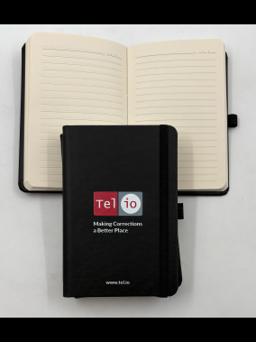 9 x 14 cm Termo Deri Kapaklı Cep Boy Tarihsiz Defter 192 Sayfa 80 gr Ivory Krem İç Kağıt Çizgili