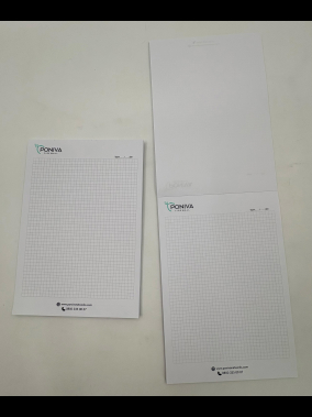 Üstten Tutkallı Bloknot