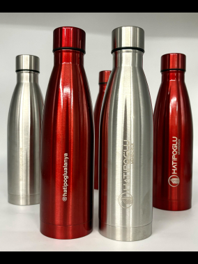 500 ml Paslanmaz Çelik Termos Şişe - Çift Duvarlı