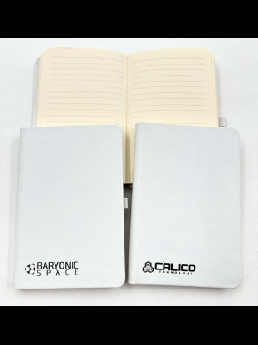 9 x 14 cm Termo Deri Kapaklı Cep Boy Tarihsiz Defter 192 Sayfa 80 gr Ivory Krem İç Kağıt Çizgili