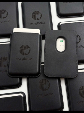 Magsafe Deri Telefon Arkası Kartlık Telefon Arka Cüzdan Telefon Arkası Kart Yuvası