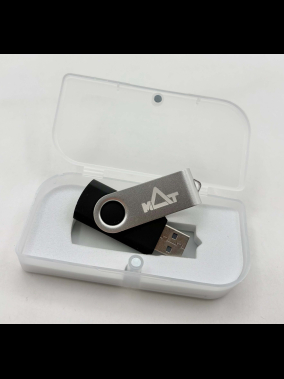 16 GB Döner Metal Başlıklı USB Bellek